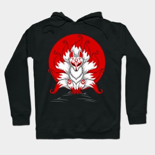 Kitsune, fox with nine taile Hoodie